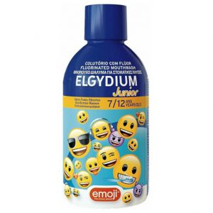 Elgydium Junior Emoji Mouthwash με Κόκκινα Μούρα, 500ml
