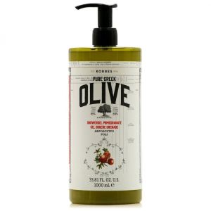 Korres Pure Greek Olive Αφρόλουτρο σε Gel Ρόδι, 1000ml