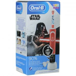Oral-B Star Wars Παιδική Ηλεκτρική Οδοντόβουρτσα για Παιδιά 3+ Ετών & Θήκη Ταξιδίου, 1τμχ