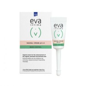 Intermed Eva Intima Meno-Control Vaginal Cream, 10Pre-Filled Applicators
