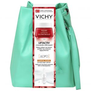 Vichy Promo Liftactiv Collagen Specialist, 50ml & Δώρο Capital Soleil UV-Age Daily SPF50+, 15ml