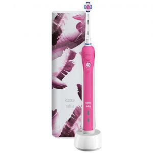 Oral-B Pro 1 750 Pink Design Edition & Travel Case