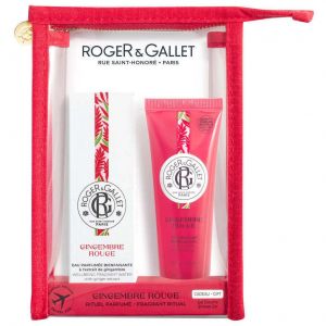 Roger & Gallet Πακέτο Προσφοράς Gingembre Rouge Water Perfume, 30ml & Δώρο Wellbeing Shower Gel, 50ml & Τσαντάκι