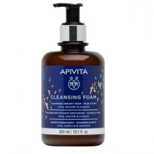Apivita Cleansing Foam for Face & Eyes Limited Edition, 300ml