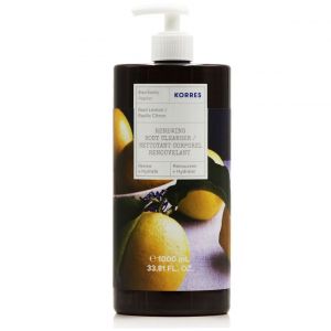 Korres Renewing Body Cleanser Basil & Lemon, 1000ml
