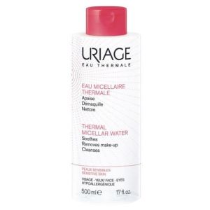 Uriage Eau Thermal Micellar Water with Apricot Extract, 500ml