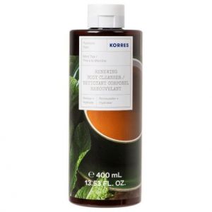 Korres Renewing Body Cleanser Mint Tea Shower Gel, 400ml