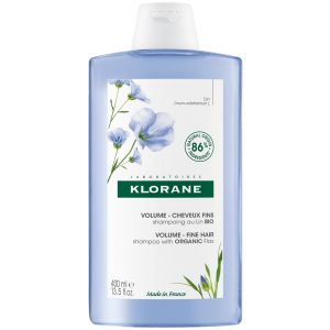 Klorane Organic Flax Volume Shampoo Fine Hair, 400ml