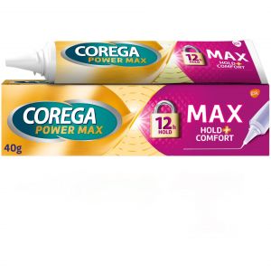 Corega Power Max Hold & Comfort 12H, 40gr