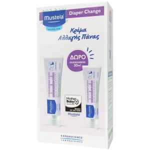 Mustela Promo Vitamin Barrier Diaper Change Cream, 100ml & Δώρο 50ml