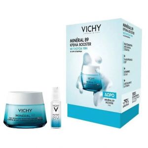 Vichy Promo Mineral 89 Boosting Cream Rich Texture, 50ml Set & Δώρο Mineral 89 Booster, 10ml