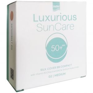 Luxurious Suncare Silk Cover BB Compact SPF50+, 12gr - Medium