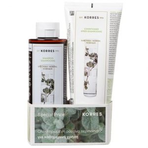Korres Promo Aloe & Dittany Shampoo for Normal Hair, 250ml & Aloe & Dittany Conditioner for Normal Hair, 200ml