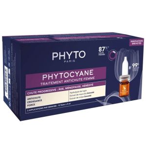 Phyto Phyto Phytocyane Anti Hair Loss Treatment Progressive, 12x5ml