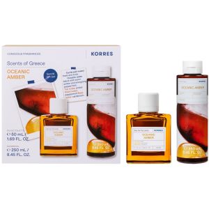 Korres Promo Oceanic Amber Eau De Toilette, 50ml & Showergel, 250ml