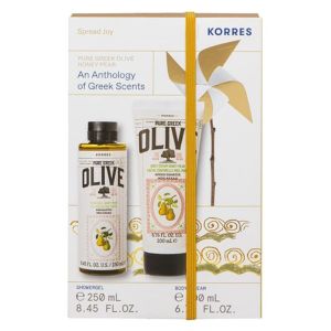 Korres Promo Pure Greek Olive Honey Pear Αφρόλουτρο, 250ml & Κρέμα Σώματος, 200ml
