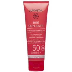 Apivita Bee Sun Safe Face & Body Milk SPF50 Travel Size, 100ml