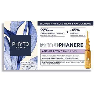 Phyto Phytophanere Reactional Hair Loss Treatment, 12x5ml