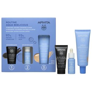 Apivita Aqua Beelicious Routine για Ενυδάτωση, Φυσική κάλυψη & SPF30