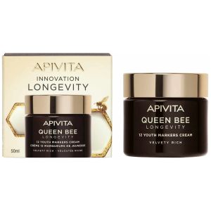 Apivita Queen Bee Longevity Rich Day Cream, 50ml